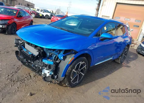 2025 Chevrolet Equinox Ev Lt 2 из США, поврежденный, VIN 3GN7DNRP8SS214124